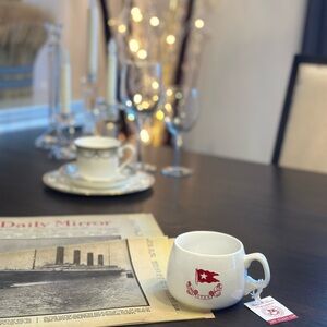 White Star Line 3RD Class Cup